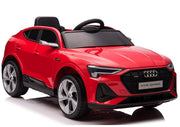 Licencirani auto na akumulator Audi E- Tron QLS-6688 4x4 - crveni