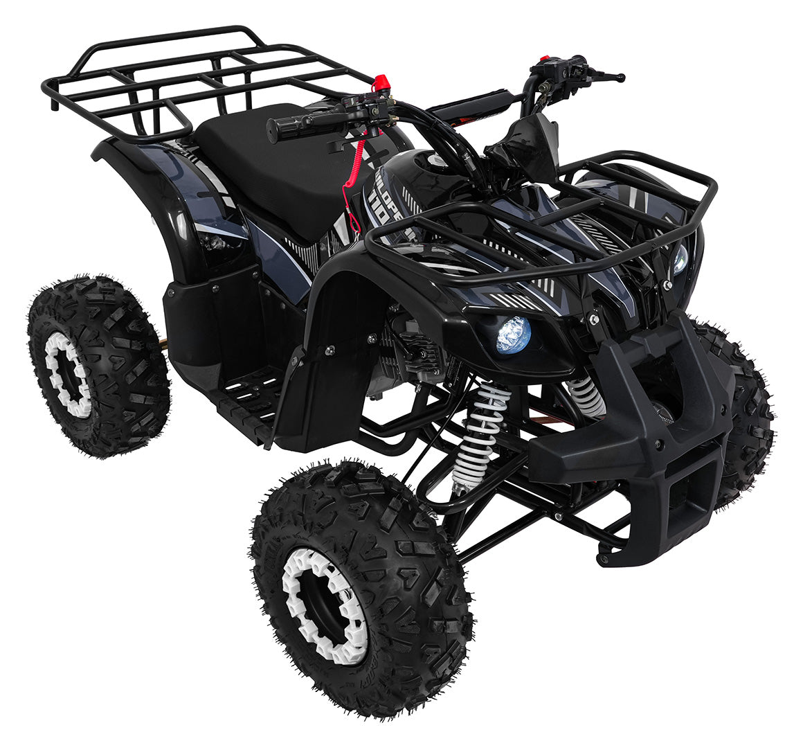 Quad na benzin WILDPEAK 110cc - crni