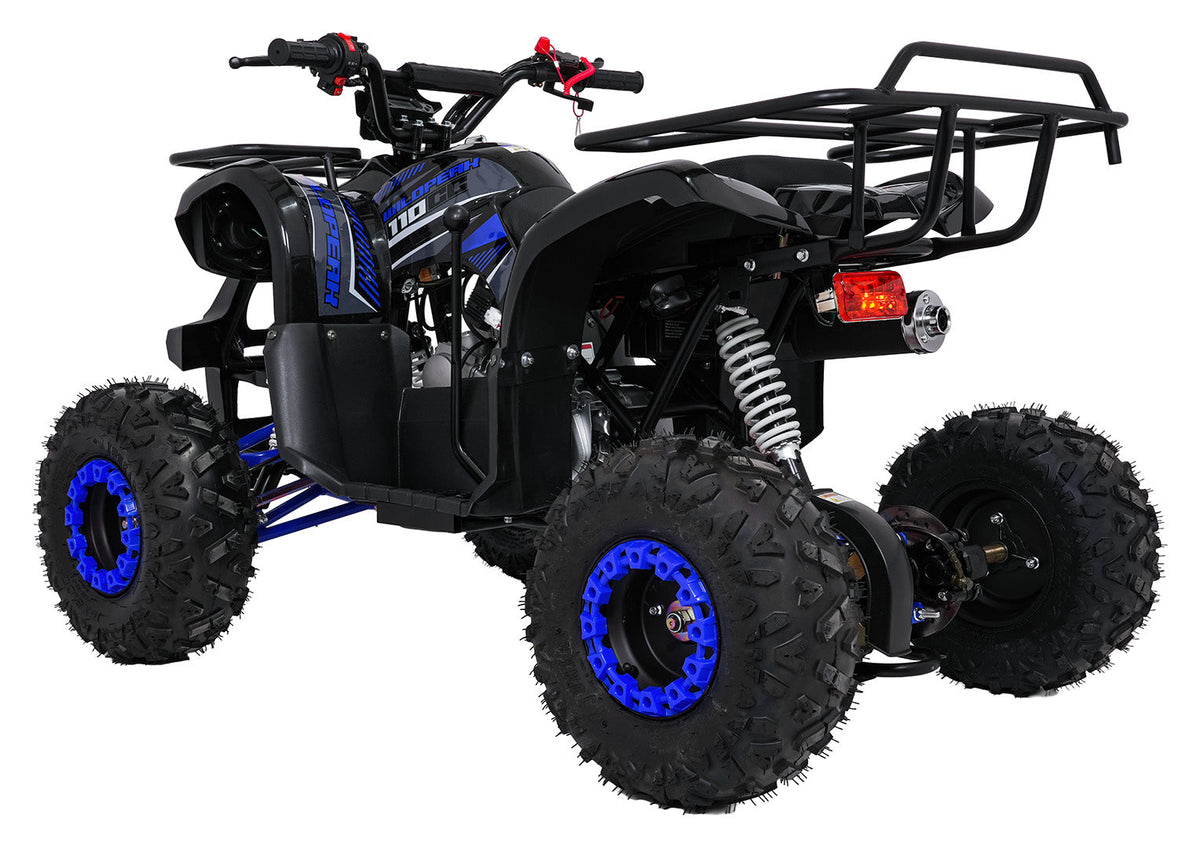 Quad na benzin WILDPEAK 110cc - Plavi