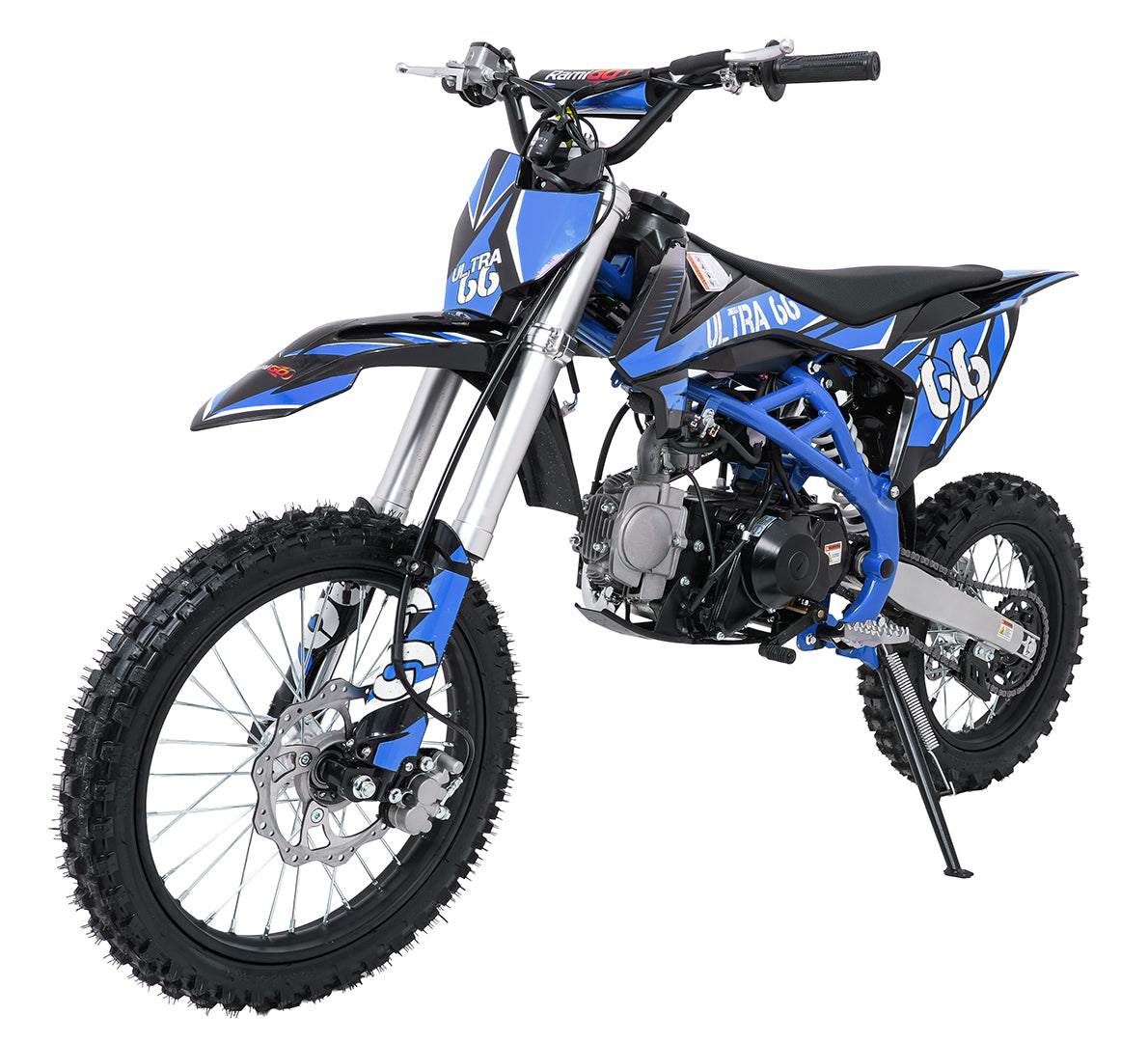 Cross motor na benzin ULTRA 66 125cc - plavi