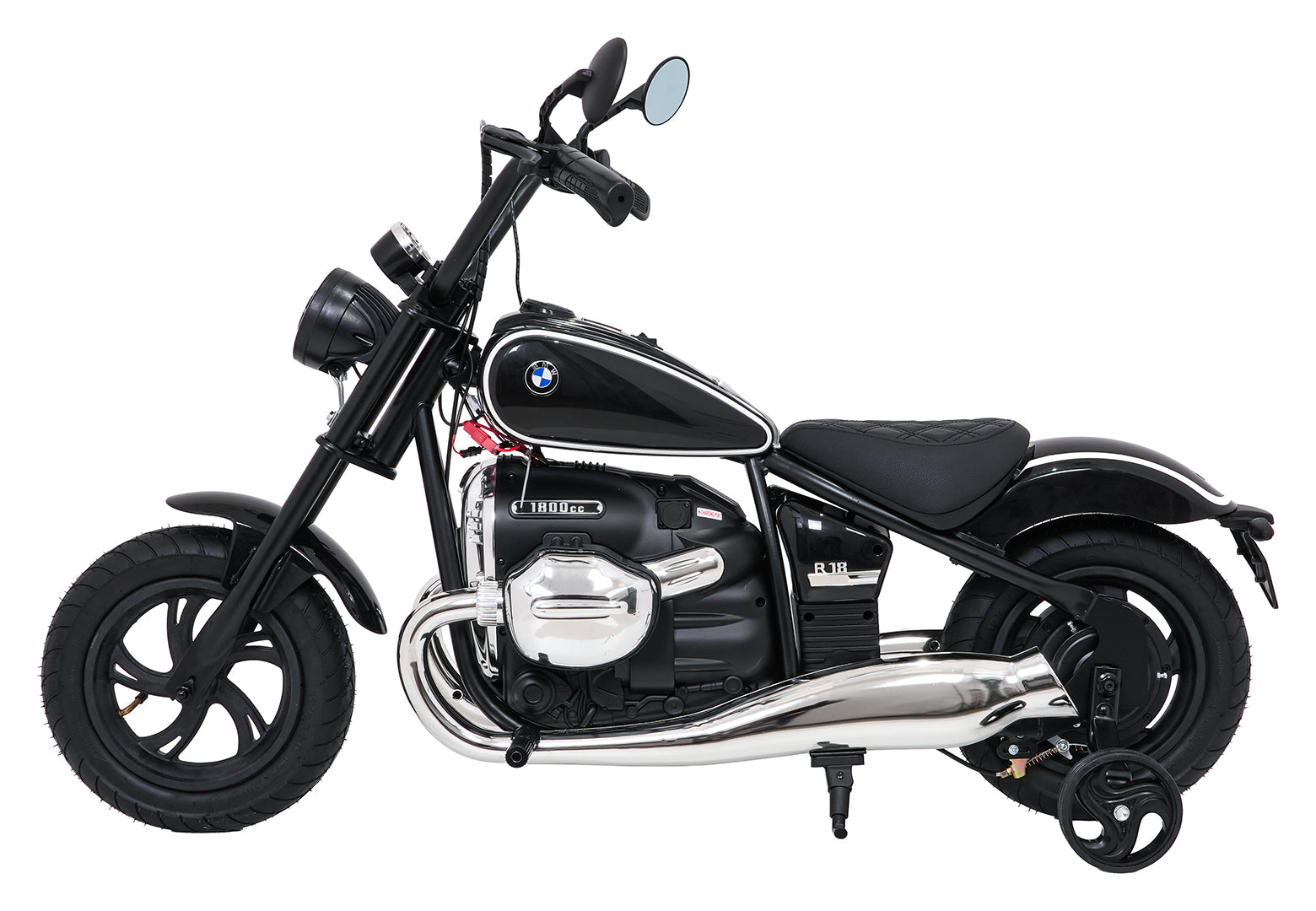 Licencirani motor na akumulator BMW R18 - crni