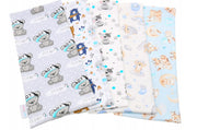 BABYMAM tetra pelena FLANEL PREMIUM 5kom