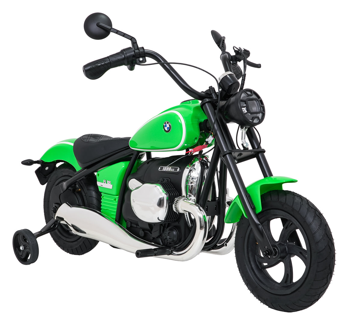 Licencirani motor na akumulator BMW R18 - zeleni