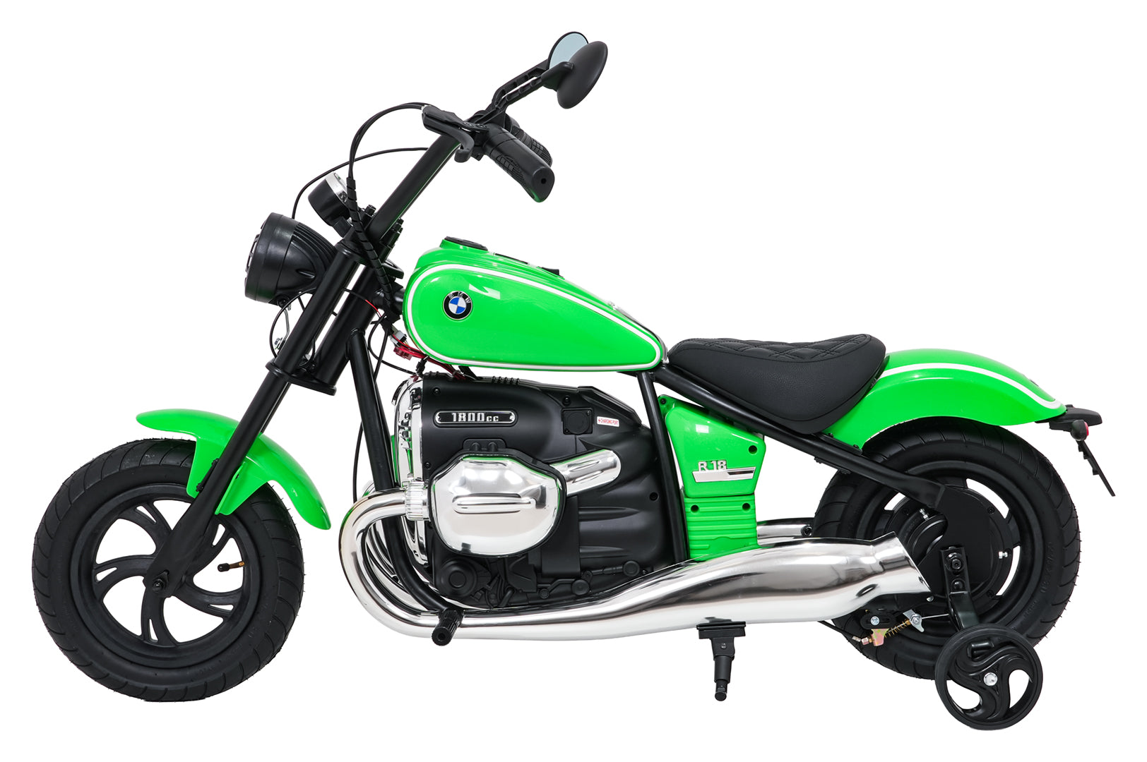 Licencirani motor na akumulator BMW R18 - zeleni