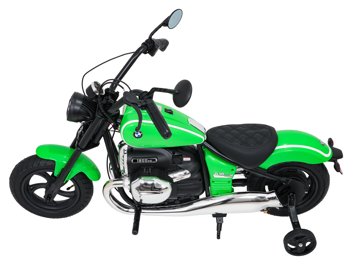 Licencirani motor na akumulator BMW R18 - zeleni
