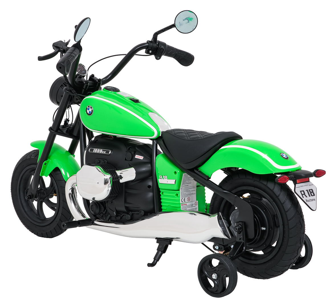 Licencirani motor na akumulator BMW R18 - zeleni