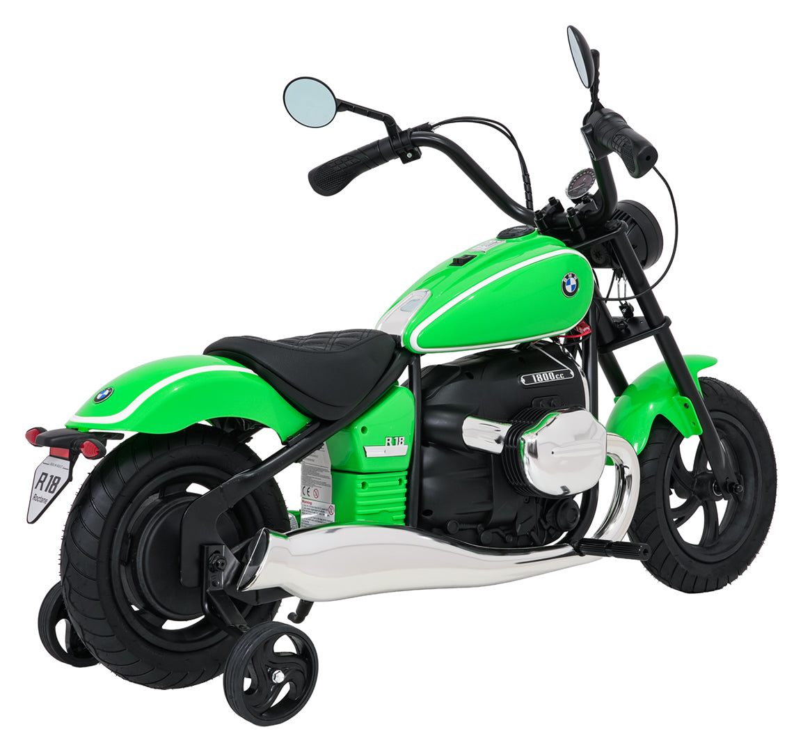Licencirani motor na akumulator BMW R18 - zeleni