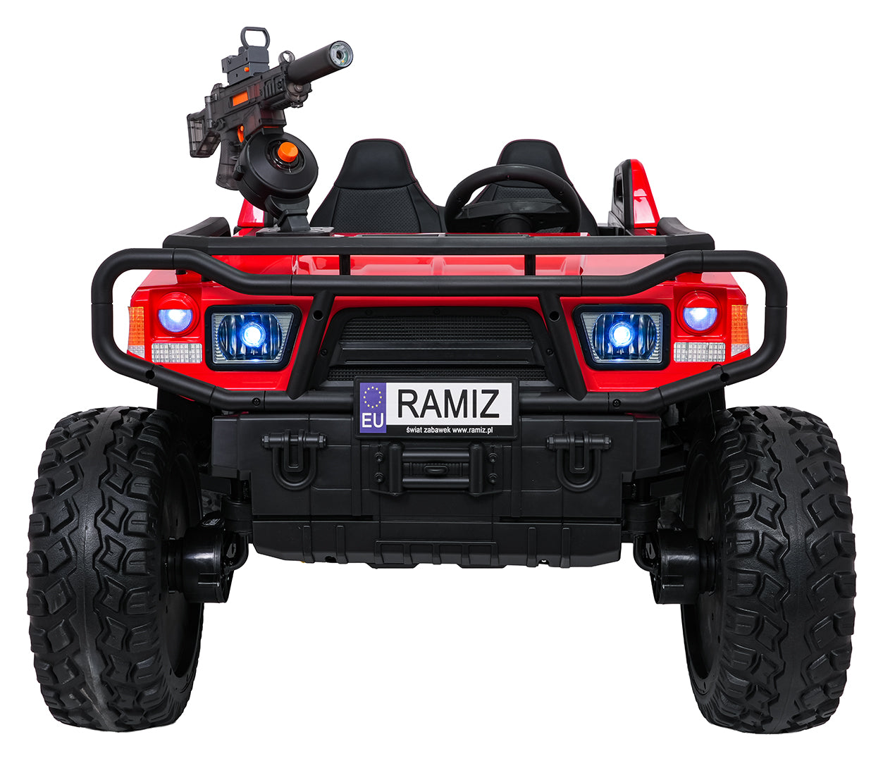 Buggy na akumulator PROSPECTOR 4x4 STRONG - dvosjed - crveni