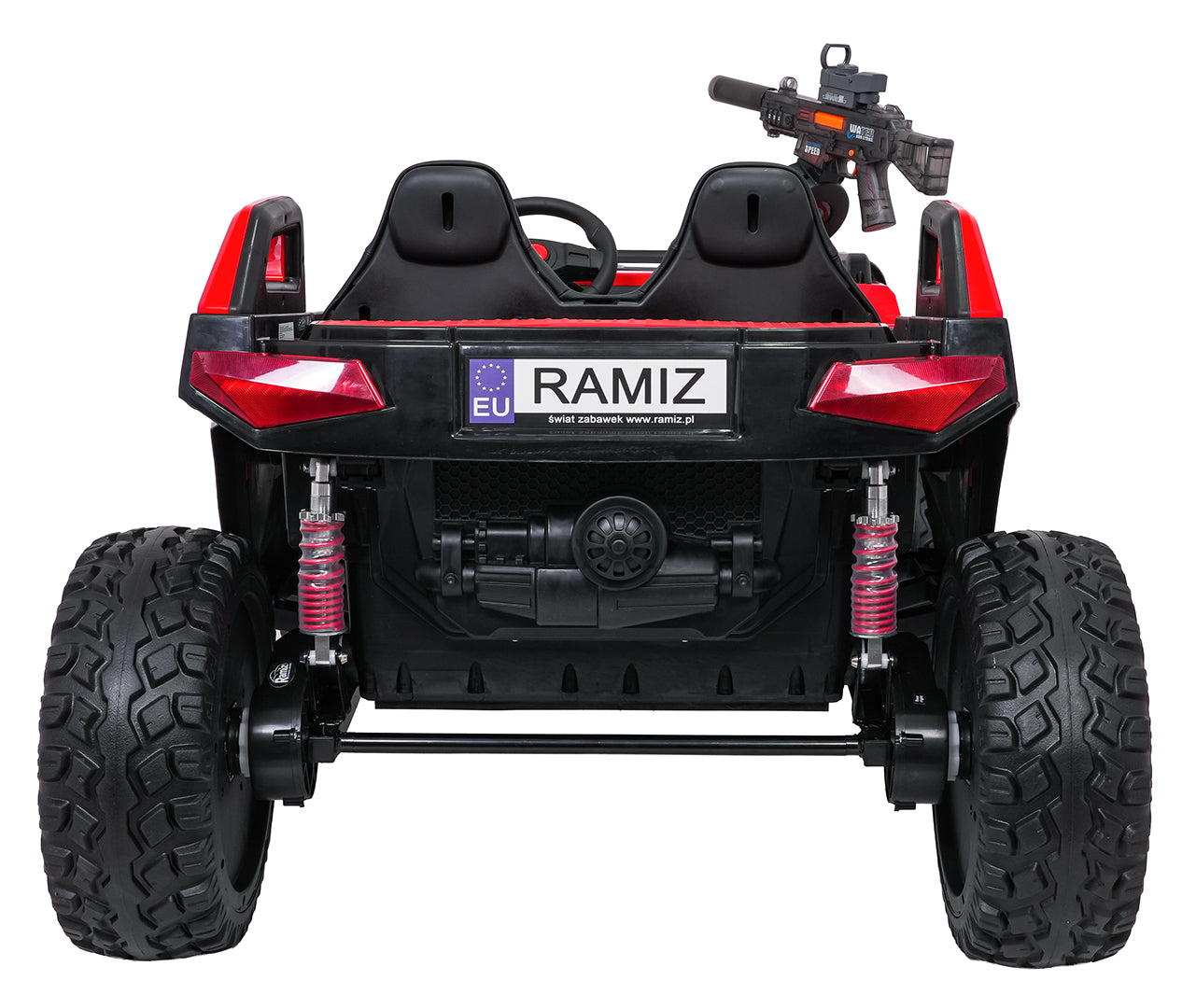 Buggy na akumulator PROSPECTOR 4x4 STRONG - dvosjed - crveni