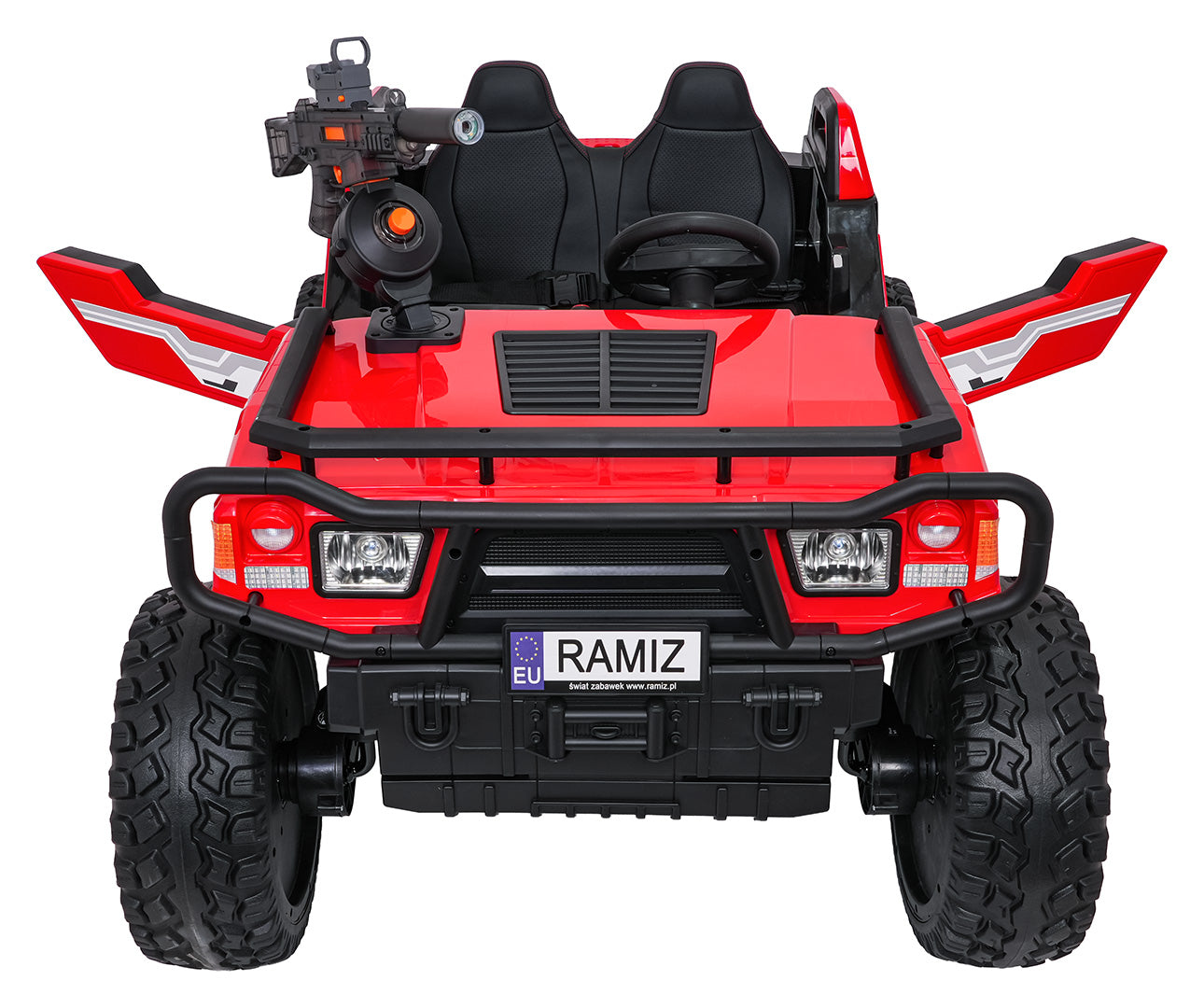 Buggy na akumulator PROSPECTOR 4x4 STRONG - dvosjed - crveni
