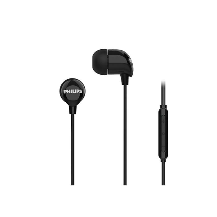 Philips TAE2146BK/00 naglavne slušalice i slušalice s ugrađenim mikrofonom Žičano U uhu Pozivi/glazba USB Tip-C Crno