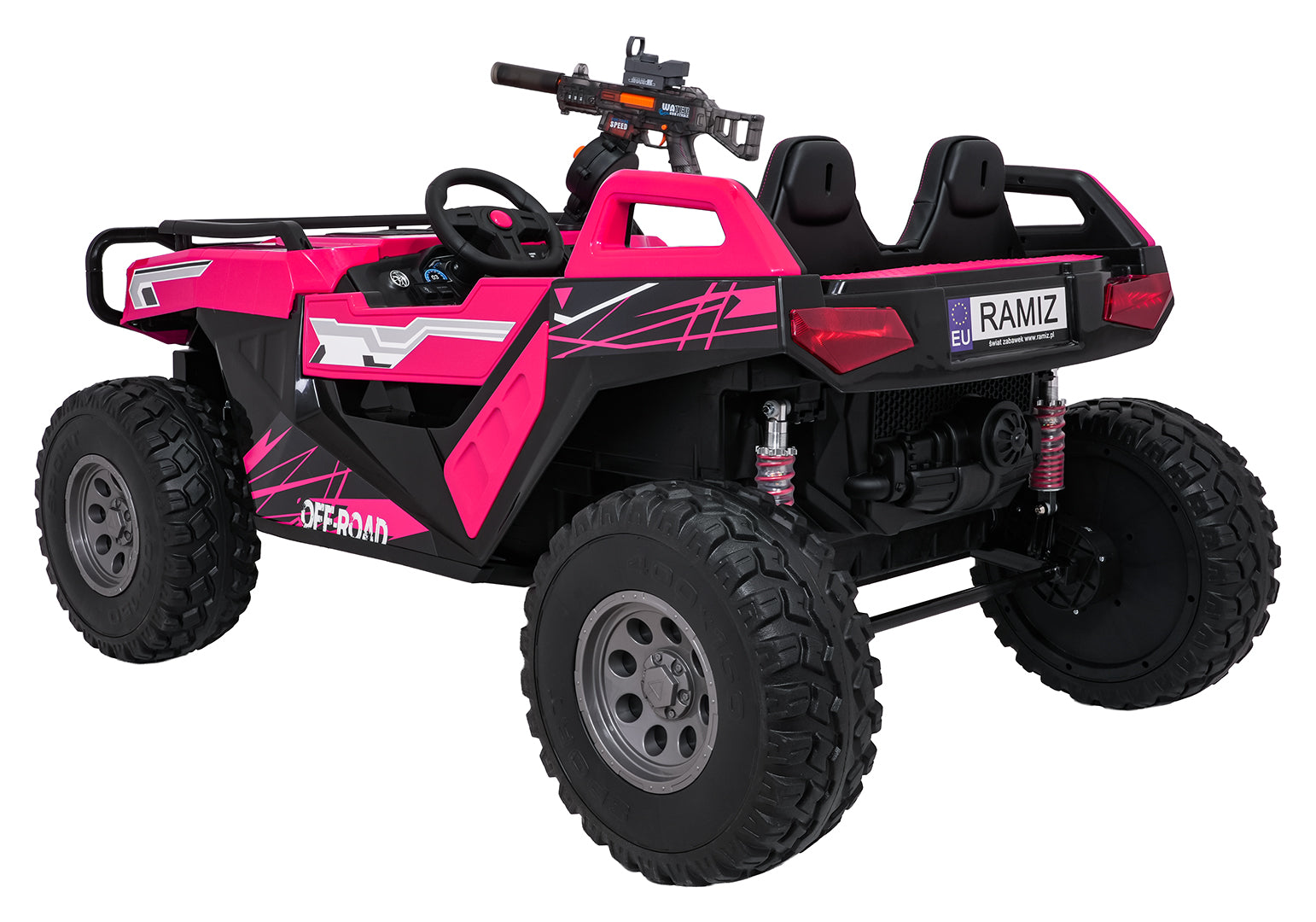 Buggy na akumulator PROSPECTOR 4x4 STRONG - dvosjed - rozi