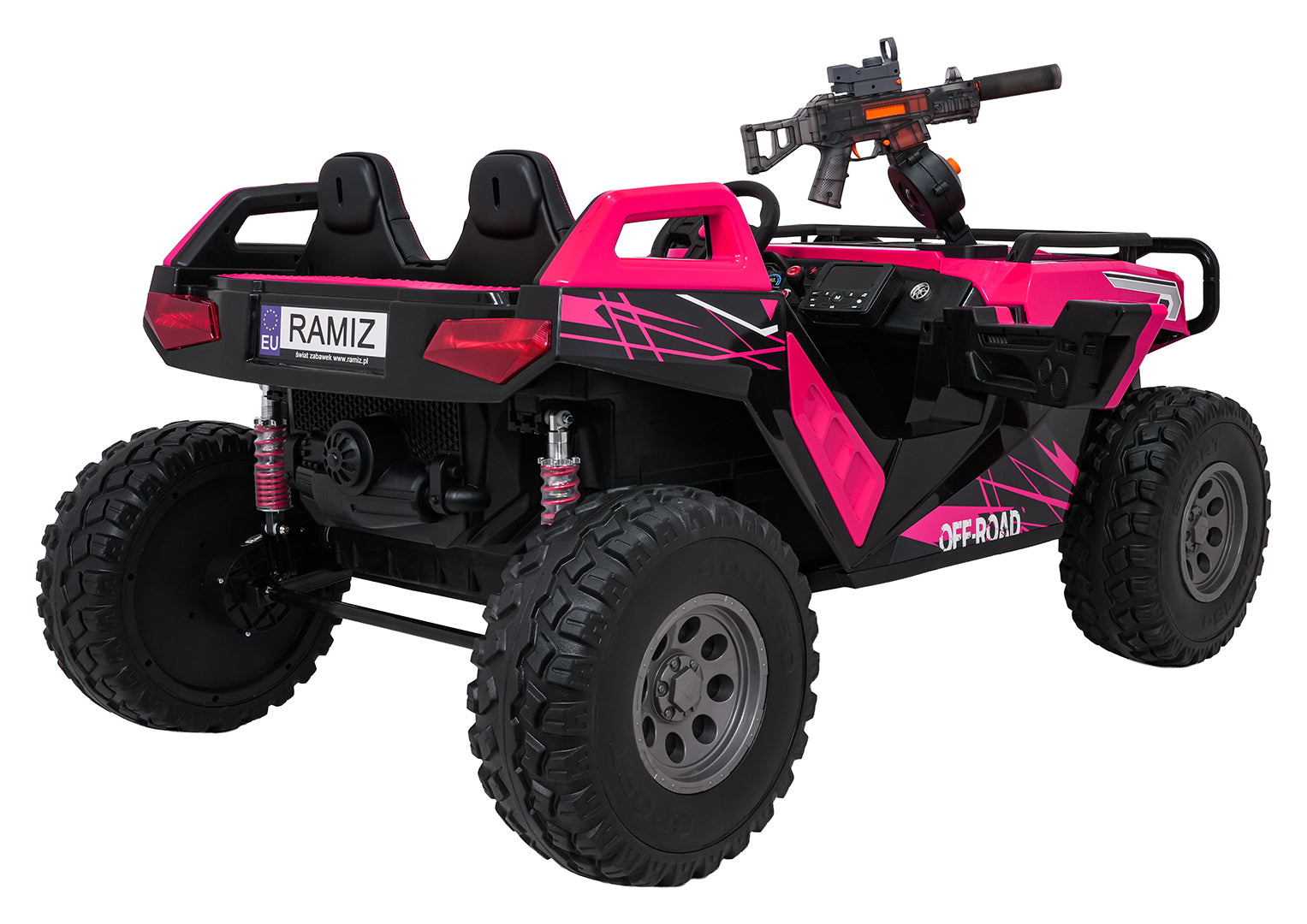 Buggy na akumulator PROSPECTOR 4x4 STRONG - dvosjed - rozi