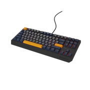 GENESIS Thor 230 TKL Naval Blue Negative Outemu Panda tipkovnica Igranje USB QWERTY Engleski Plavo