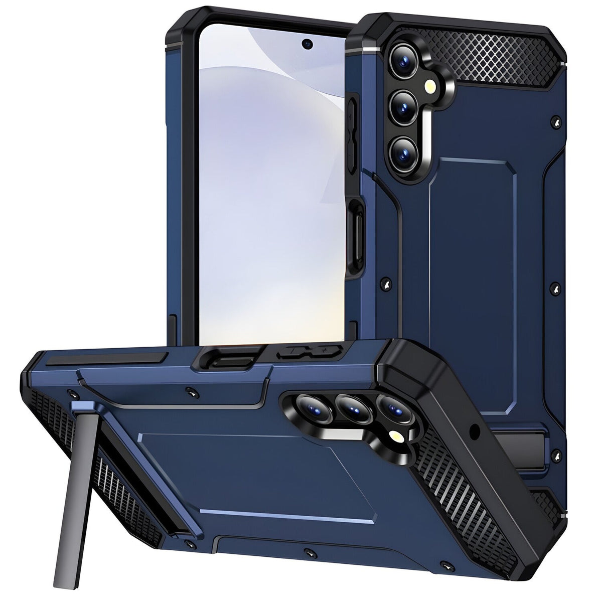 Futrola Hybrid Armor Kickstand za Samsung Galaxy S24 Plus - Tamno plava