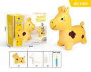 Jumping Giraffe