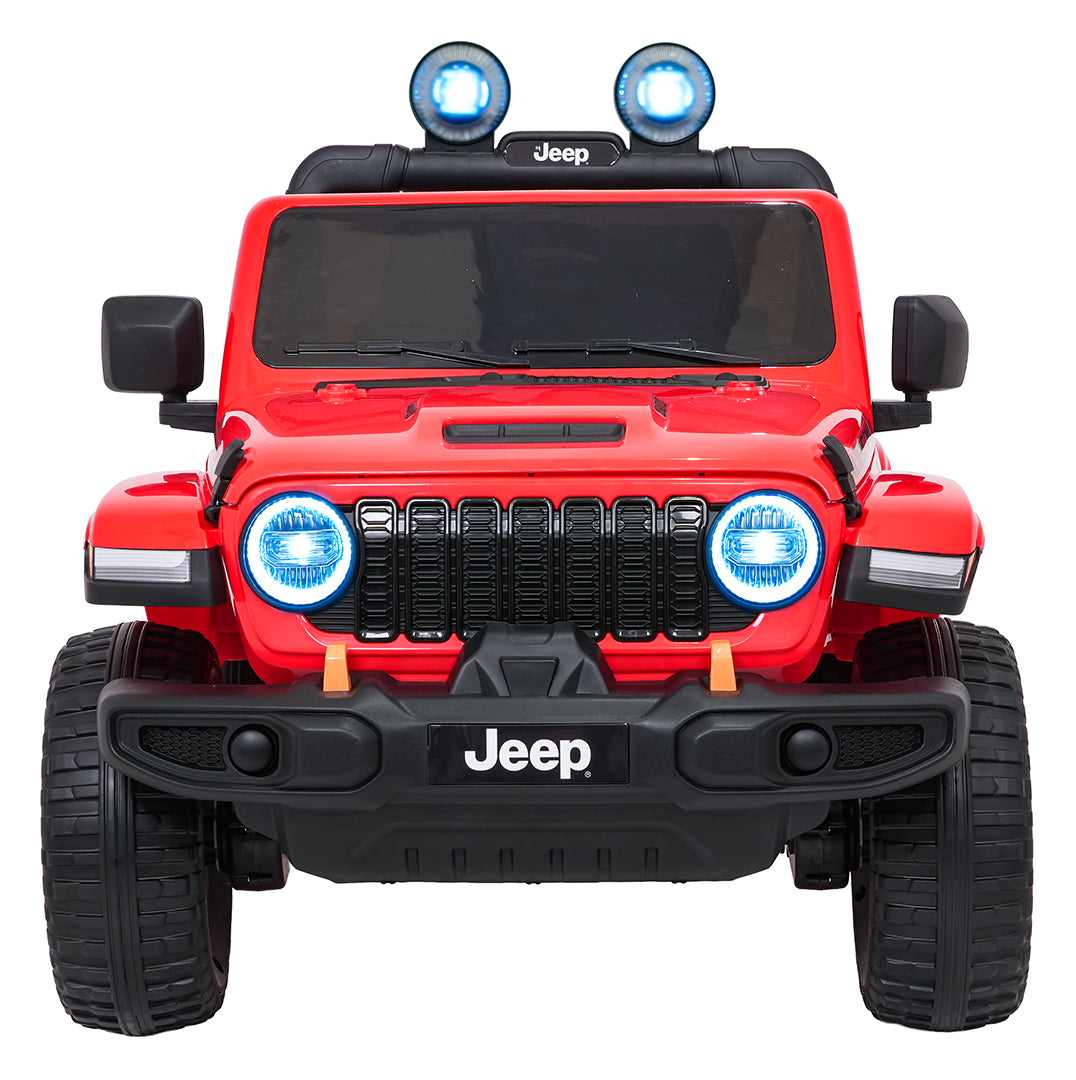 Licencirani auto na akumulator Jeep Wrangler Rubicon LIFT - crveni