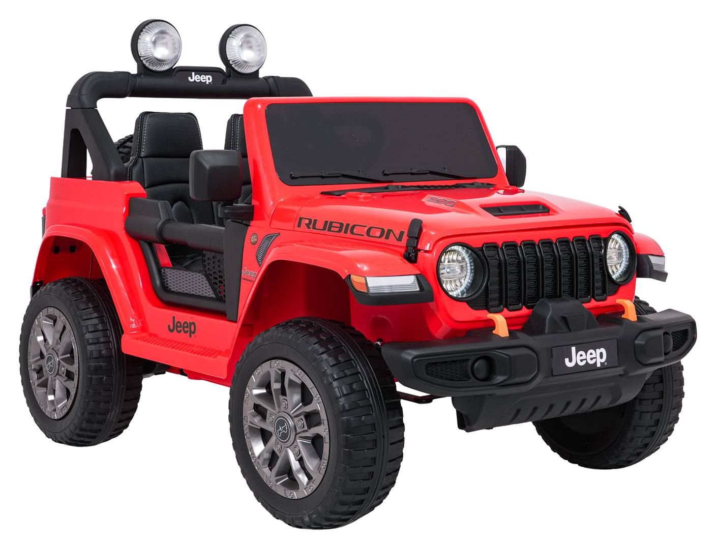 Licencirani auto na akumulator Jeep Wrangler Rubicon LIFT - crveni