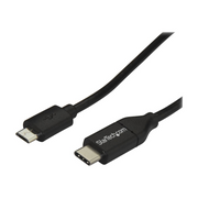 StarTech.com USB2CUB2M USB kabel 2 m USB 2.0 USB C Micro-USB B Crno