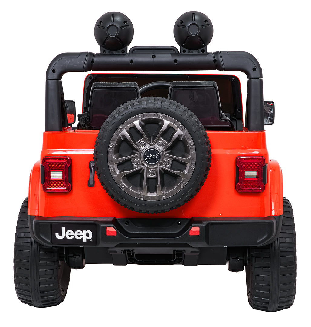 Licencirani auto na akumulator Jeep Wrangler Rubicon LIFT - narančasti