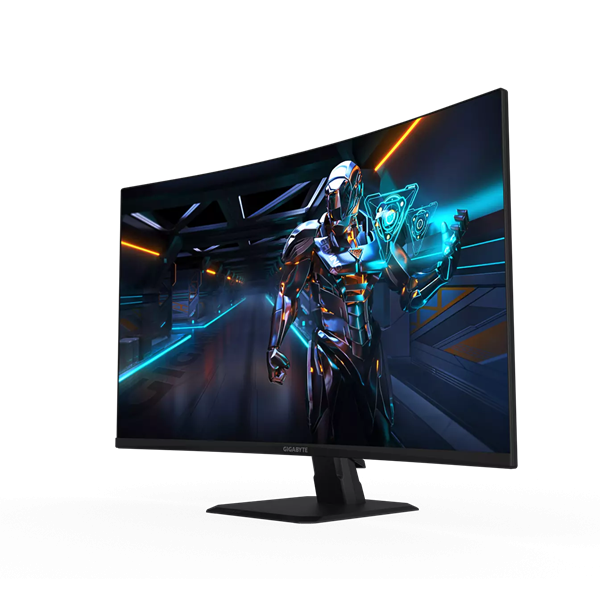GIGABYTE GS32QCA LED display 80 cm (31.5") 2560 x 1440 pikseli Quad HD Crno
