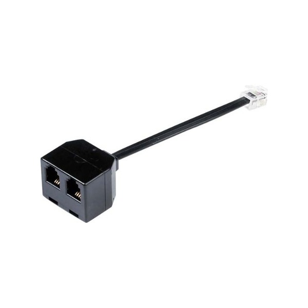 Jabra 1600-289 telefonski kabel Crno