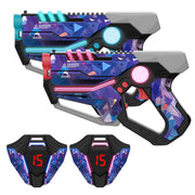 Laser Pistols with Shields Blue