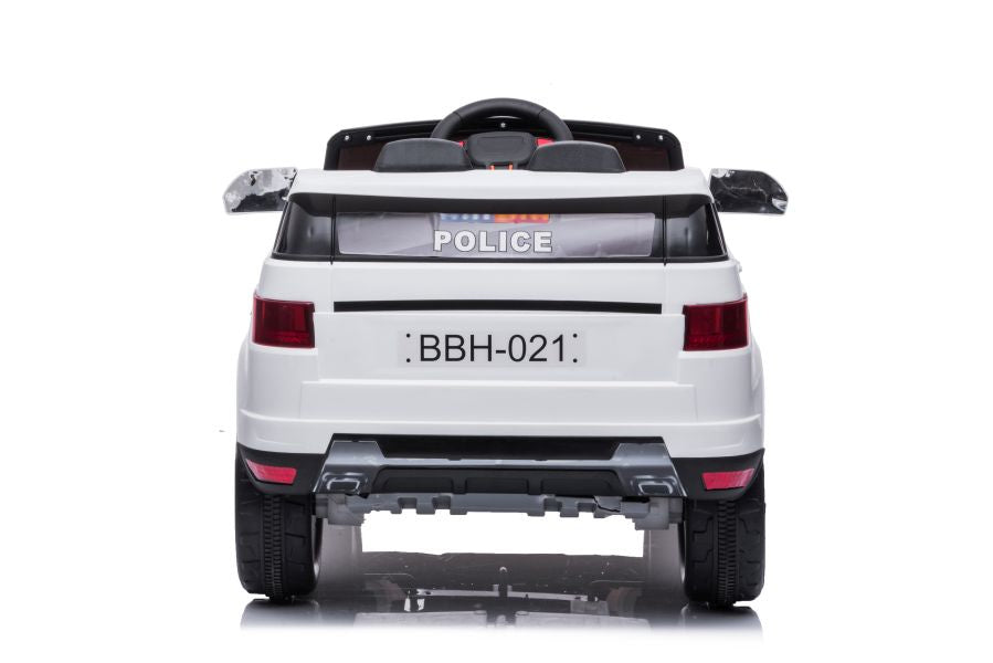 Policijski auto na akumulator BBH-021 - bijeli