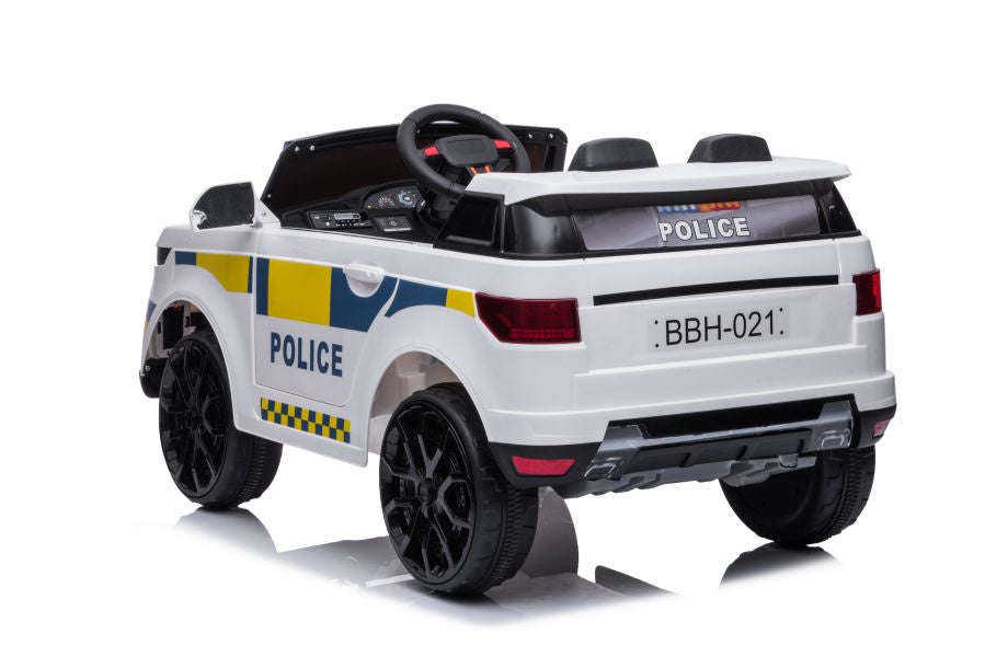 Policijski auto na akumulator BBH-021 - bijeli
