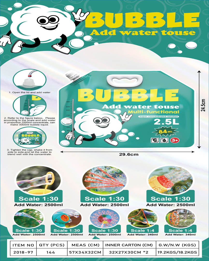 Soap Bubble Concentrate 2.5L
