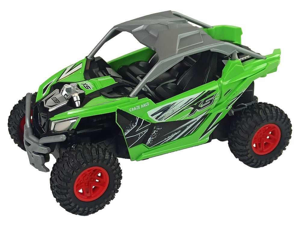 Buggy na daljinsko upravljanje Cross Country Terrain Car 27 MHz  - zeleni