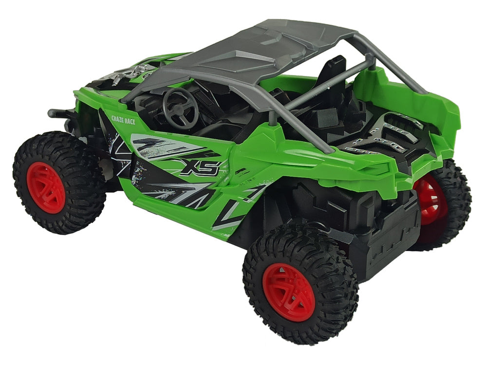 Buggy na daljinsko upravljanje Cross Country Terrain Car 27 MHz  - zeleni