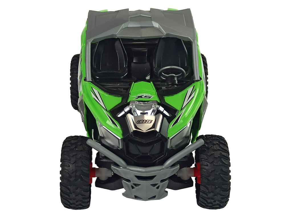 Buggy na daljinsko upravljanje Cross Country Terrain Car 27 MHz  - zeleni