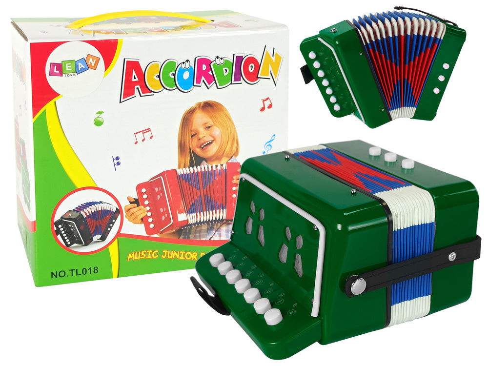 Dječja harmonika za igru - zelena
