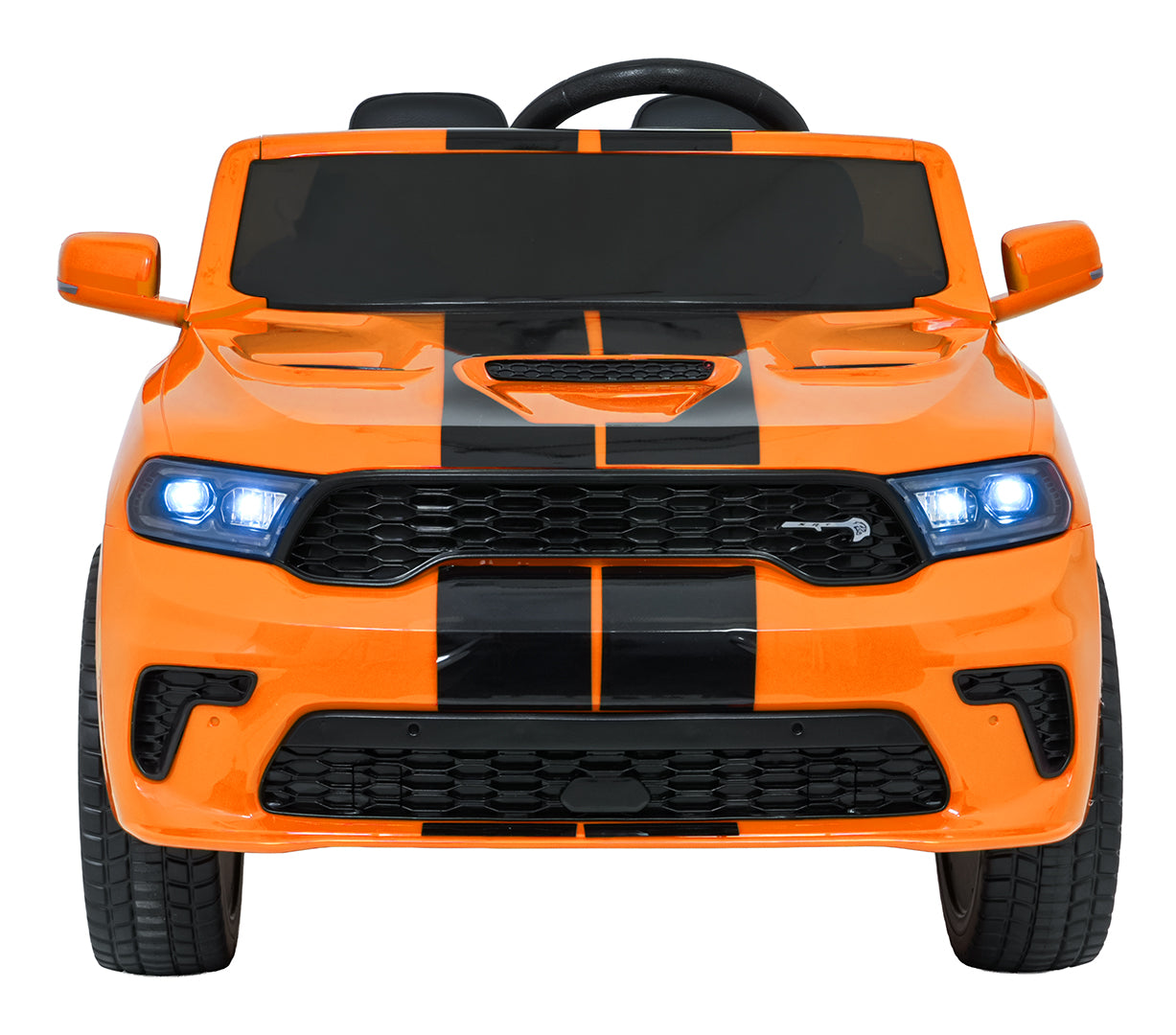 Licencirani auto na akumulator Dodge Durango - narančasti