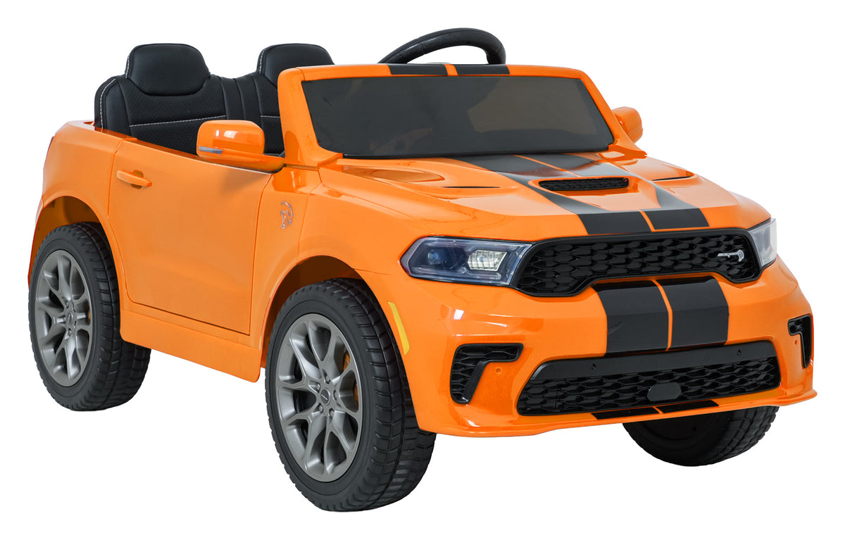 Licencirani auto na akumulator Dodge Durango - Narančasti