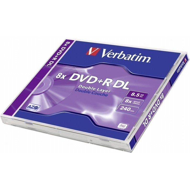 Verbatim 43540 prazni DVD 8,5 GB DVD+R 1 kom