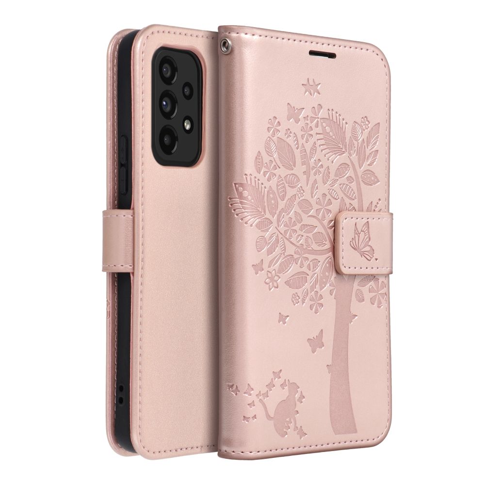 Forcell MEZZO Book case za SAMSUNG GALAXY A53 5G tree rose gold