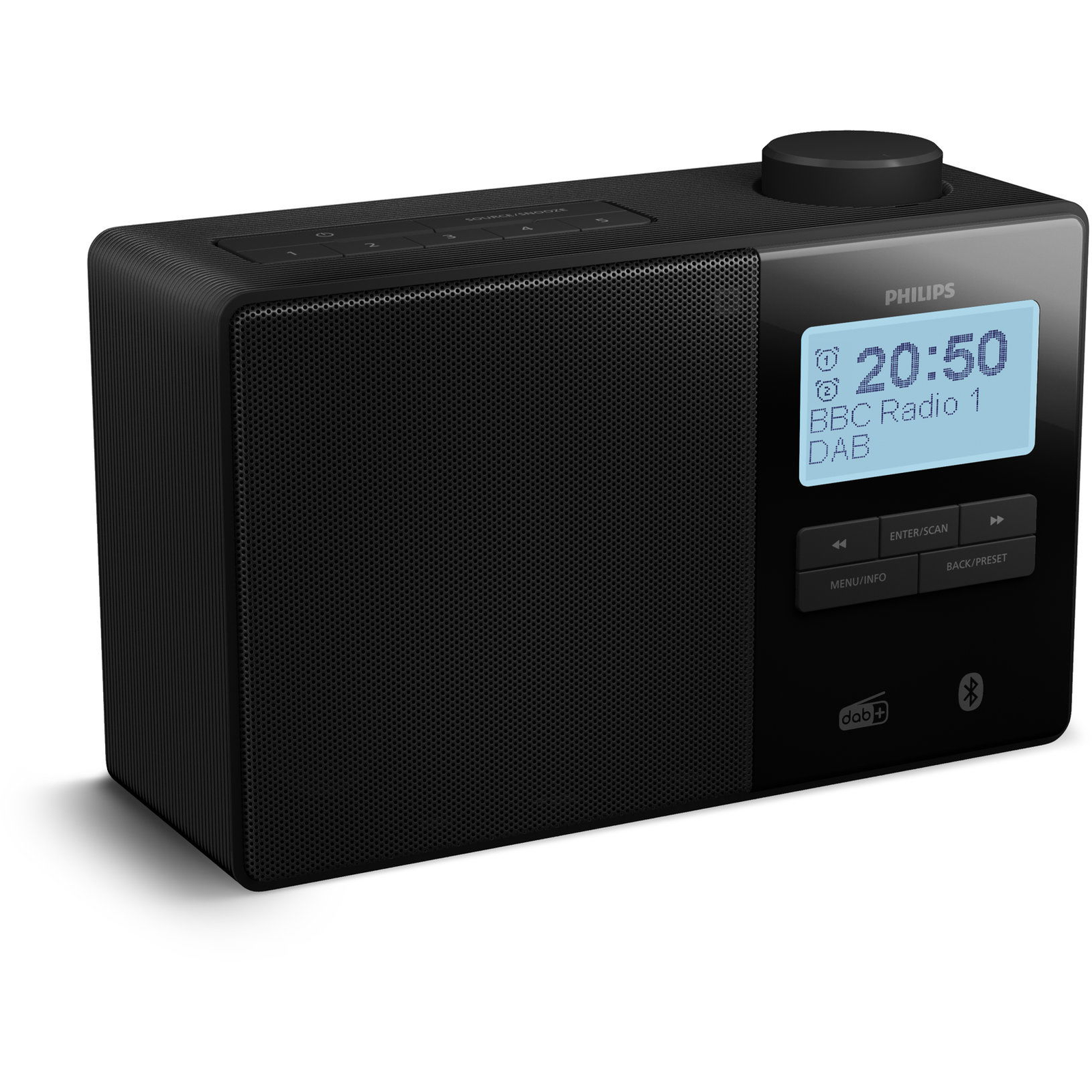 Philips TAR5600/00 radio Sat Digitalno Crno