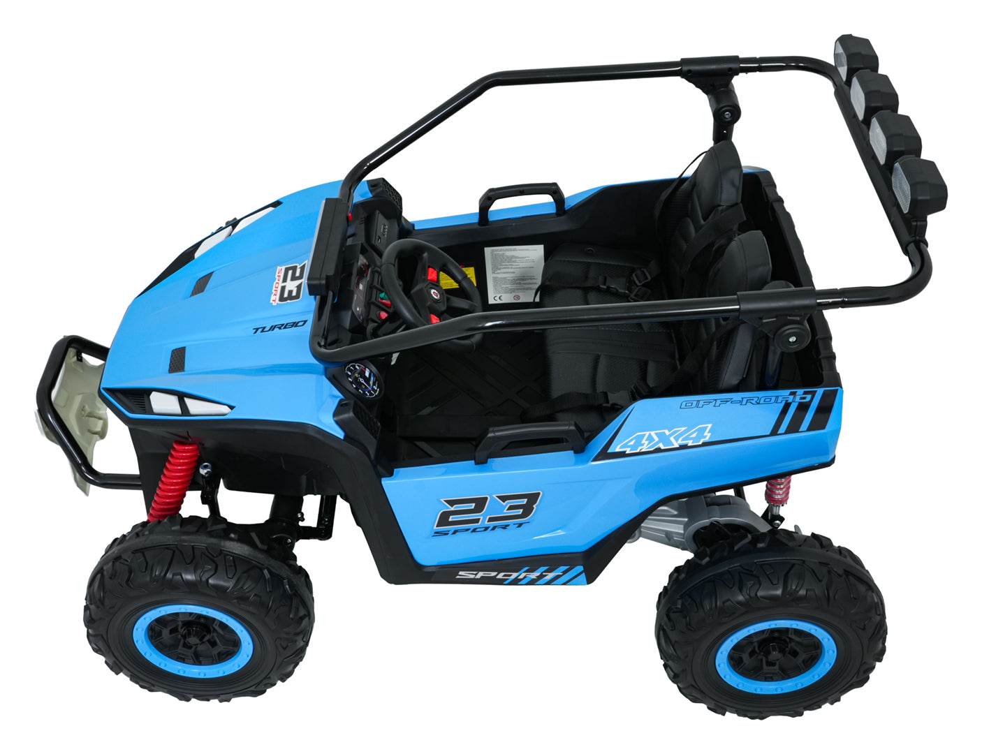 Buggy na akumulator 4x4 TURBO 23 - dvosjed - plavi