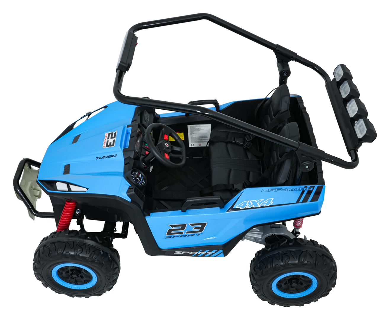 Buggy na akumulator 4x4 TURBO 23 - dvosjed - plavi
