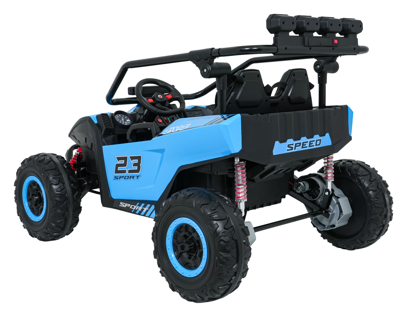 Buggy na akumulator 4x4 TURBO 23 - dvosjed - plavi
