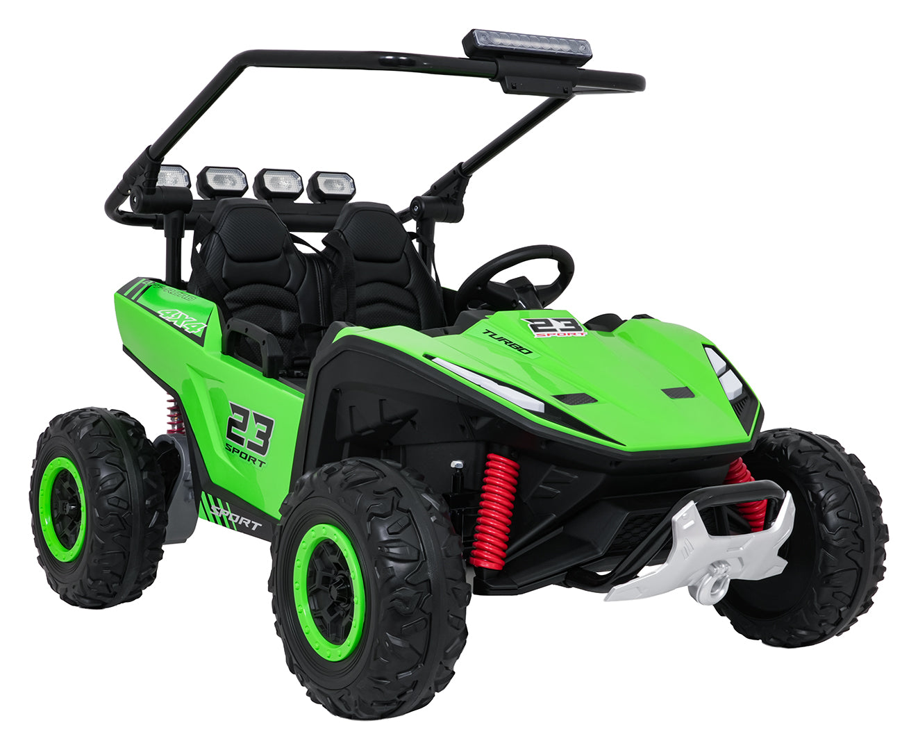 Buggy na akumulator 4x4 TURBO 23 - dvosjed - zeleni