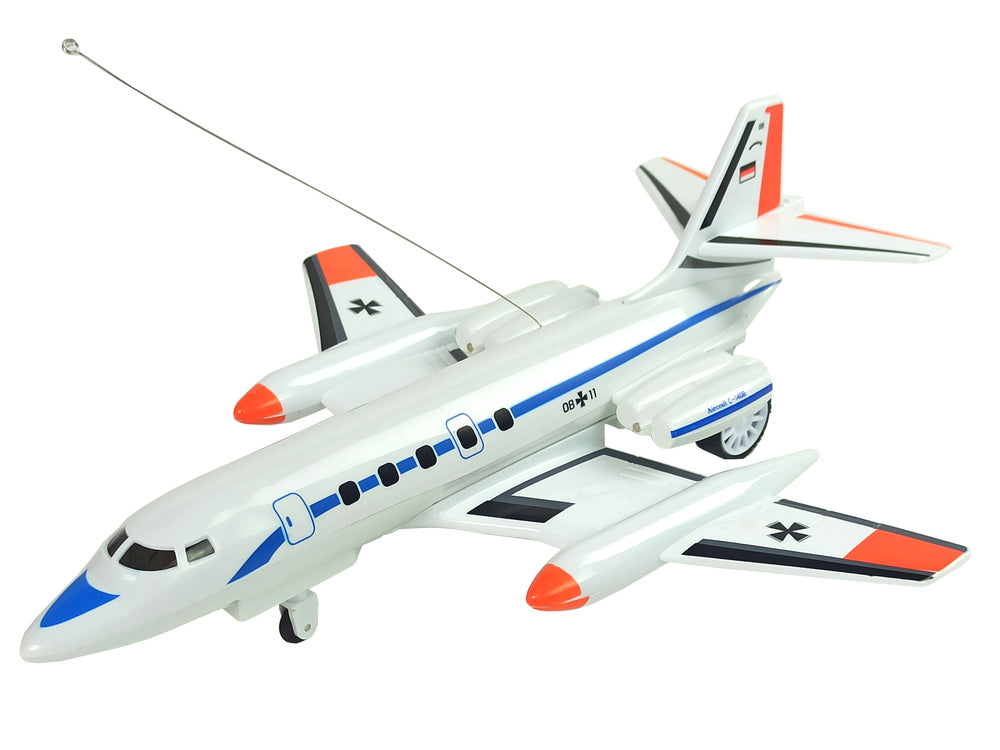 Avion na daljinsko upravljanje PALNE 40 Mhz - bijelo narančasti