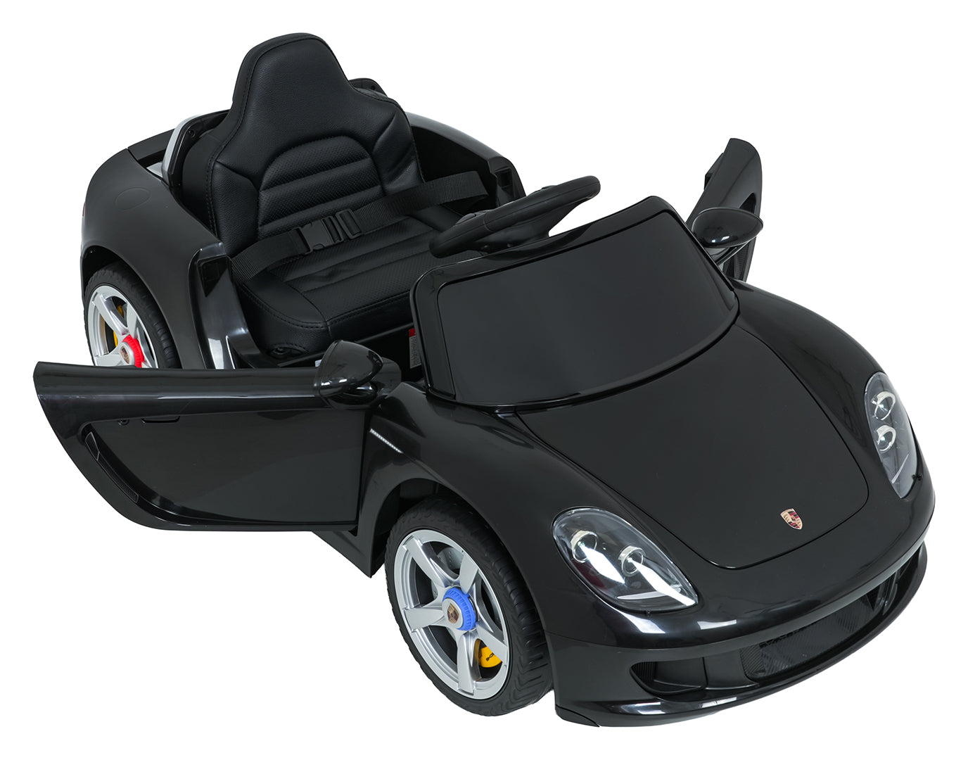Licencirani auto na akumulator Porsche 911 Carrera - crni
