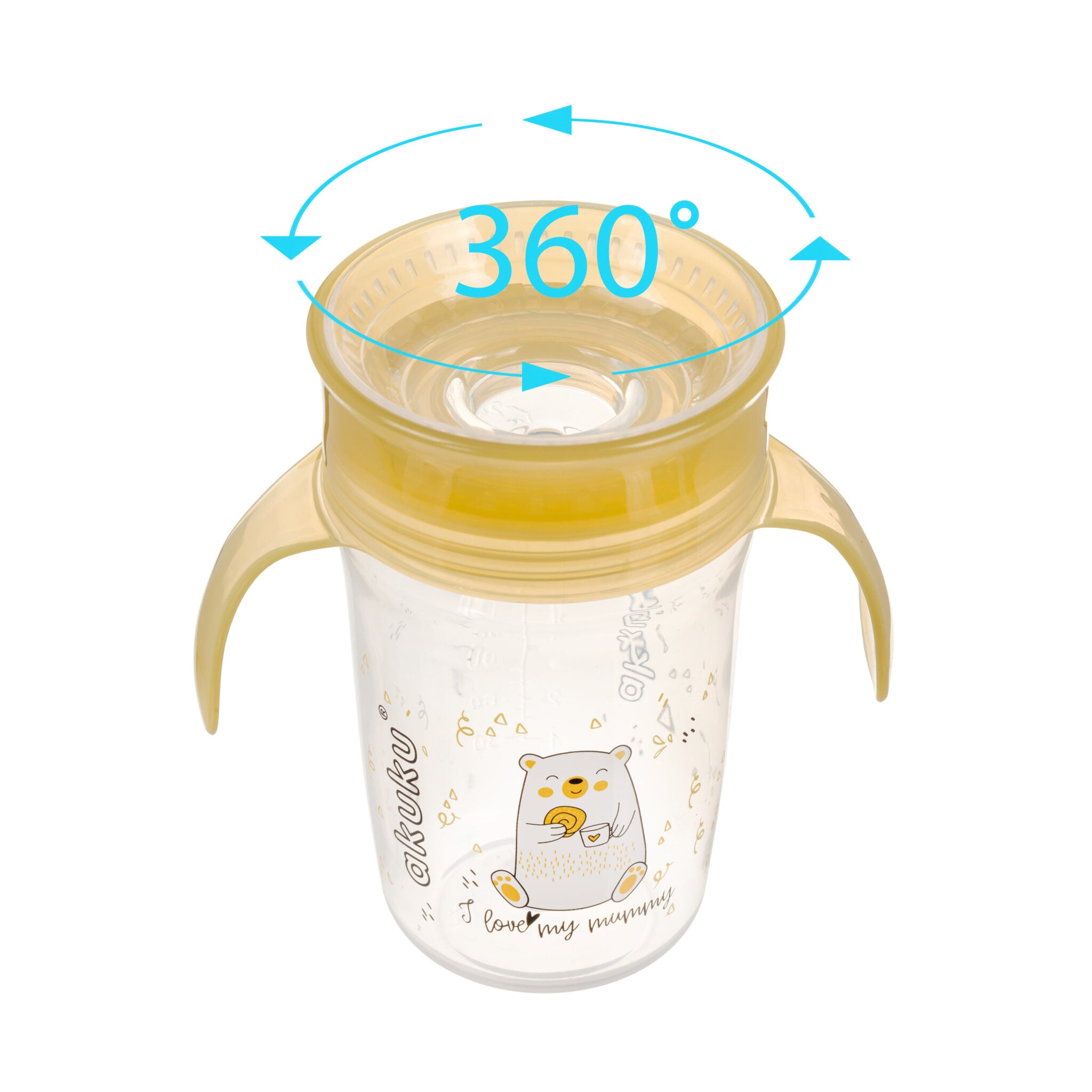 AKUKU 360° šalica otporna na prolijevanje