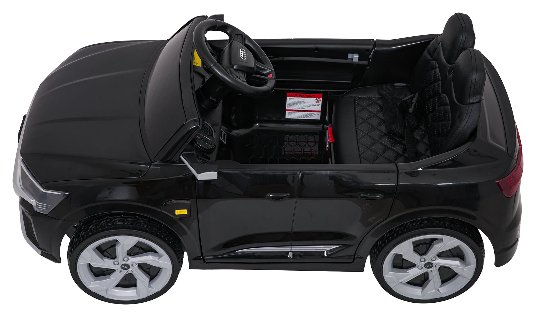 Licencirani auto na akumulator Audi SQ8 4x4 - crni