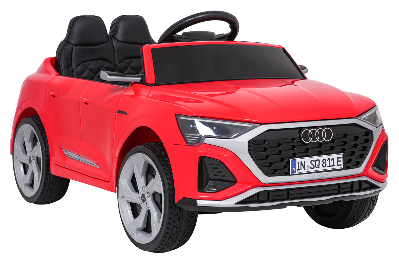 Licencirani auto na akumulator Audi SQ8 4x4 - crveni