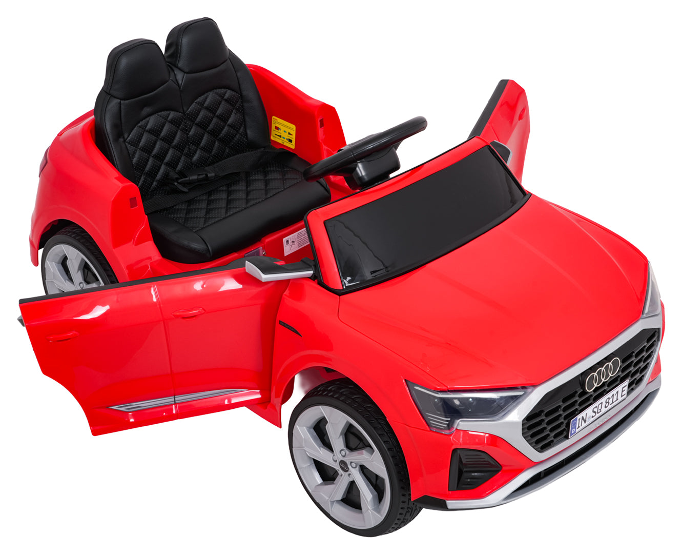 Licencirani auto na akumulator Audi SQ8 4x4 - crveni