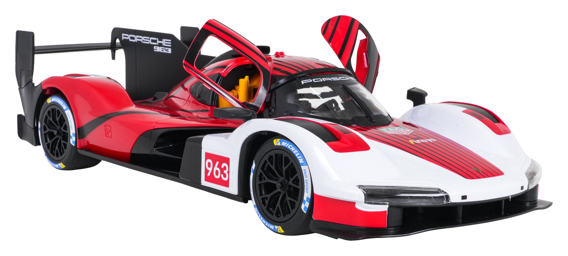R/C 1:14 Porsche 963 LMDh Red RASTAR